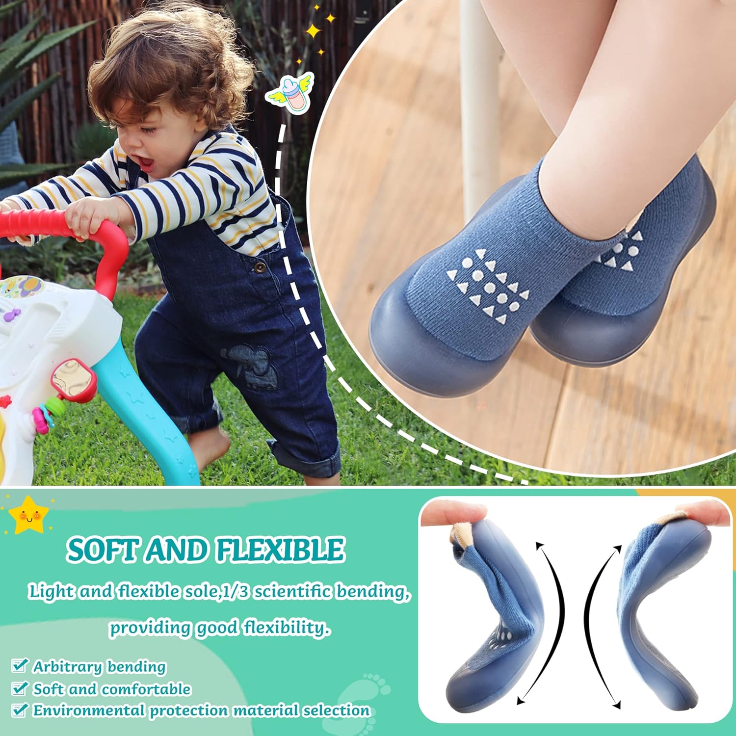 Eocom Baby Slipper for Toddler