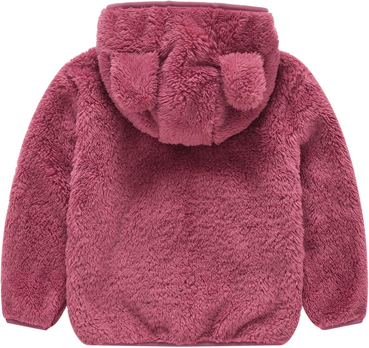 Cute Fleece Bear Hoodie for Kids