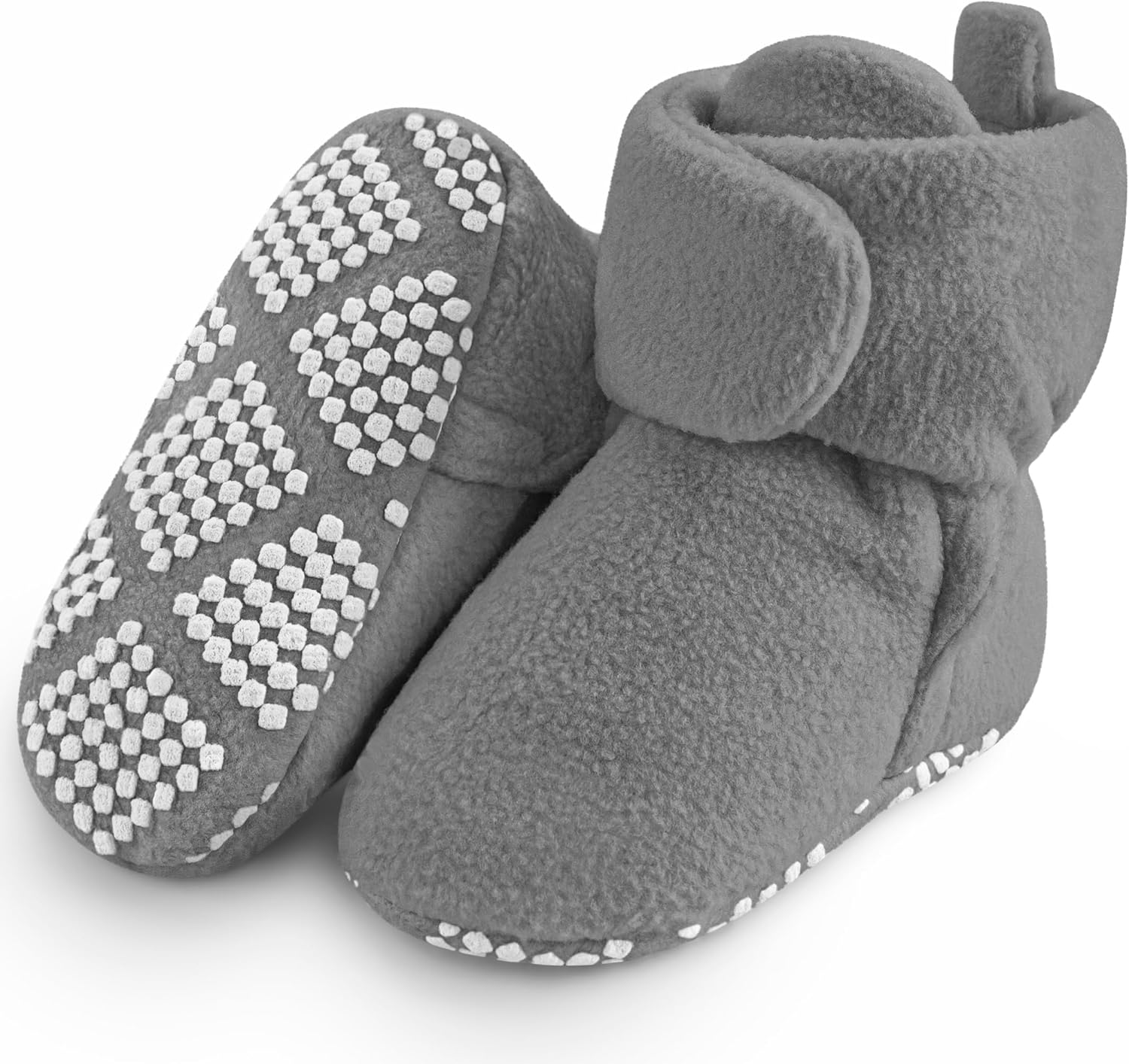 Pro Goleem Fleece Chunky Booties for Newborns