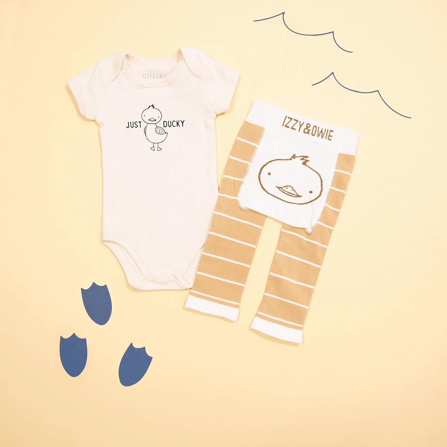Pavilion Duck Quacking Leak-Free Leggings for Babies