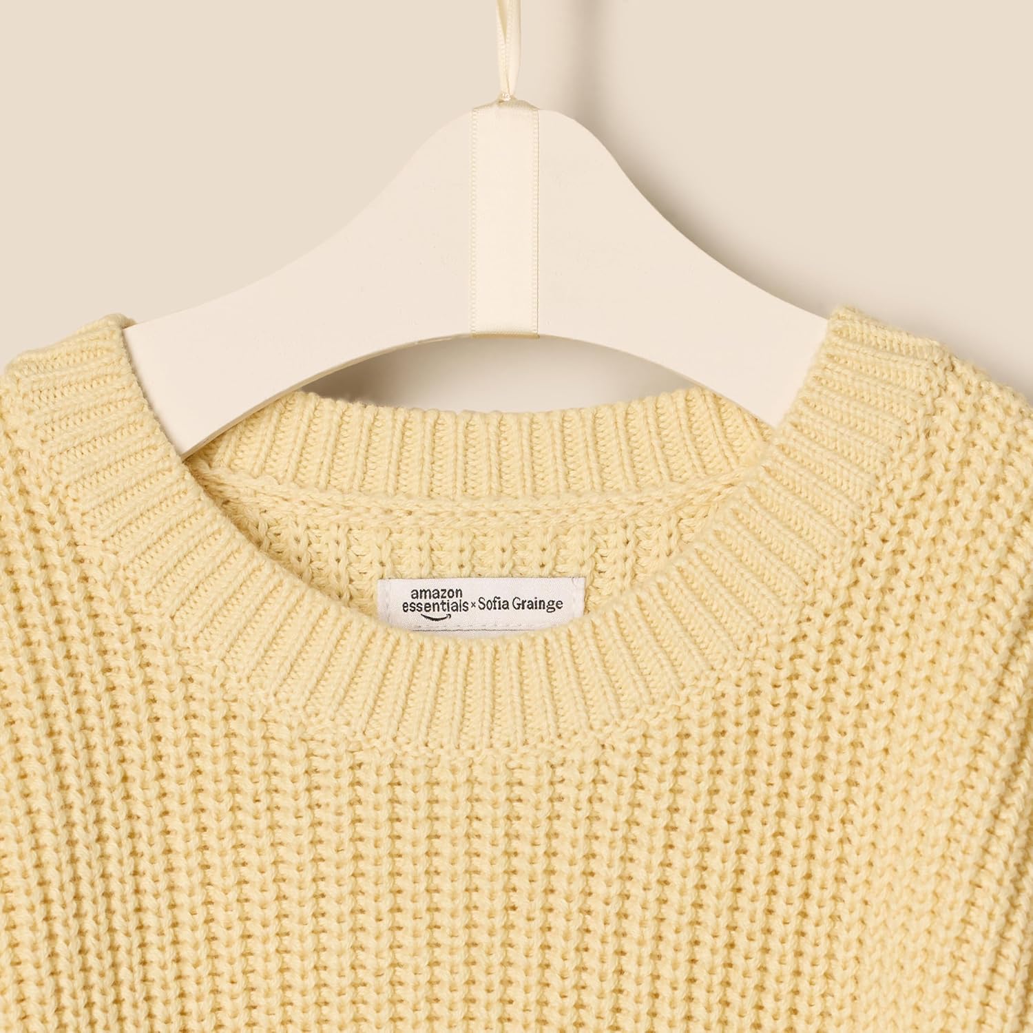 Amazon Essentials x Sofia Grainge Unisex Pullover Sweater