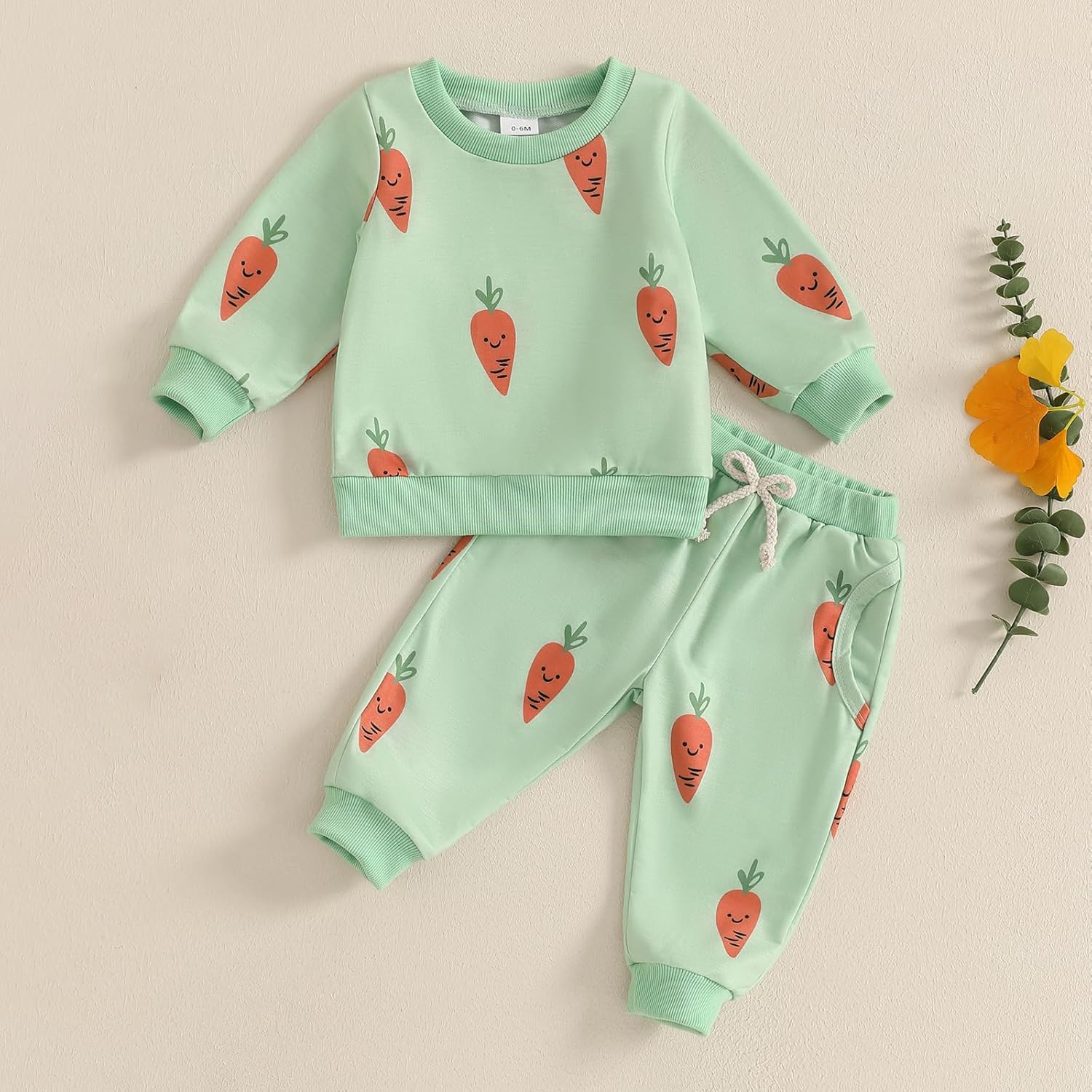 Toddler Baby Girl Easter Outfit Set