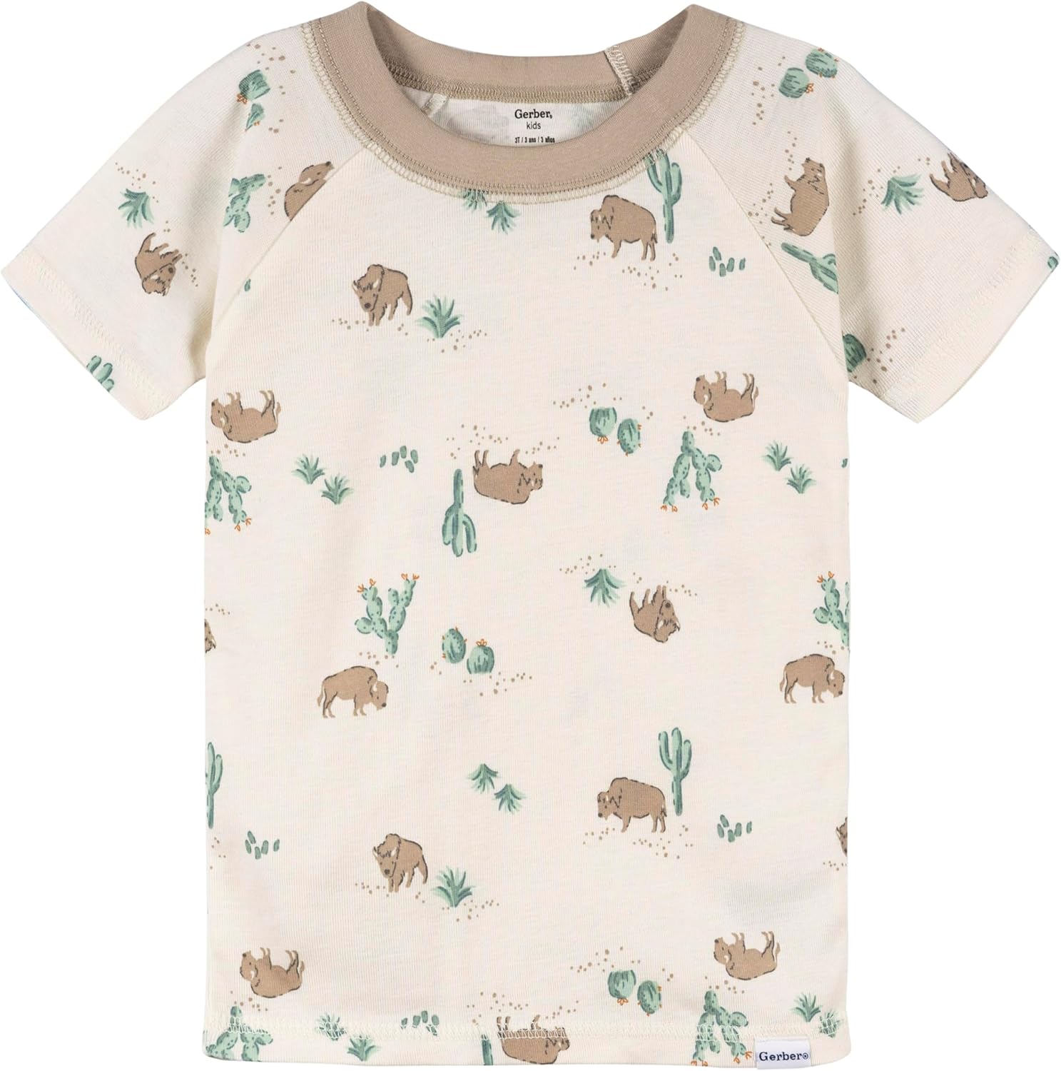 Gerber Toddler Pajama Set Soft Comfortable Easy to Wear