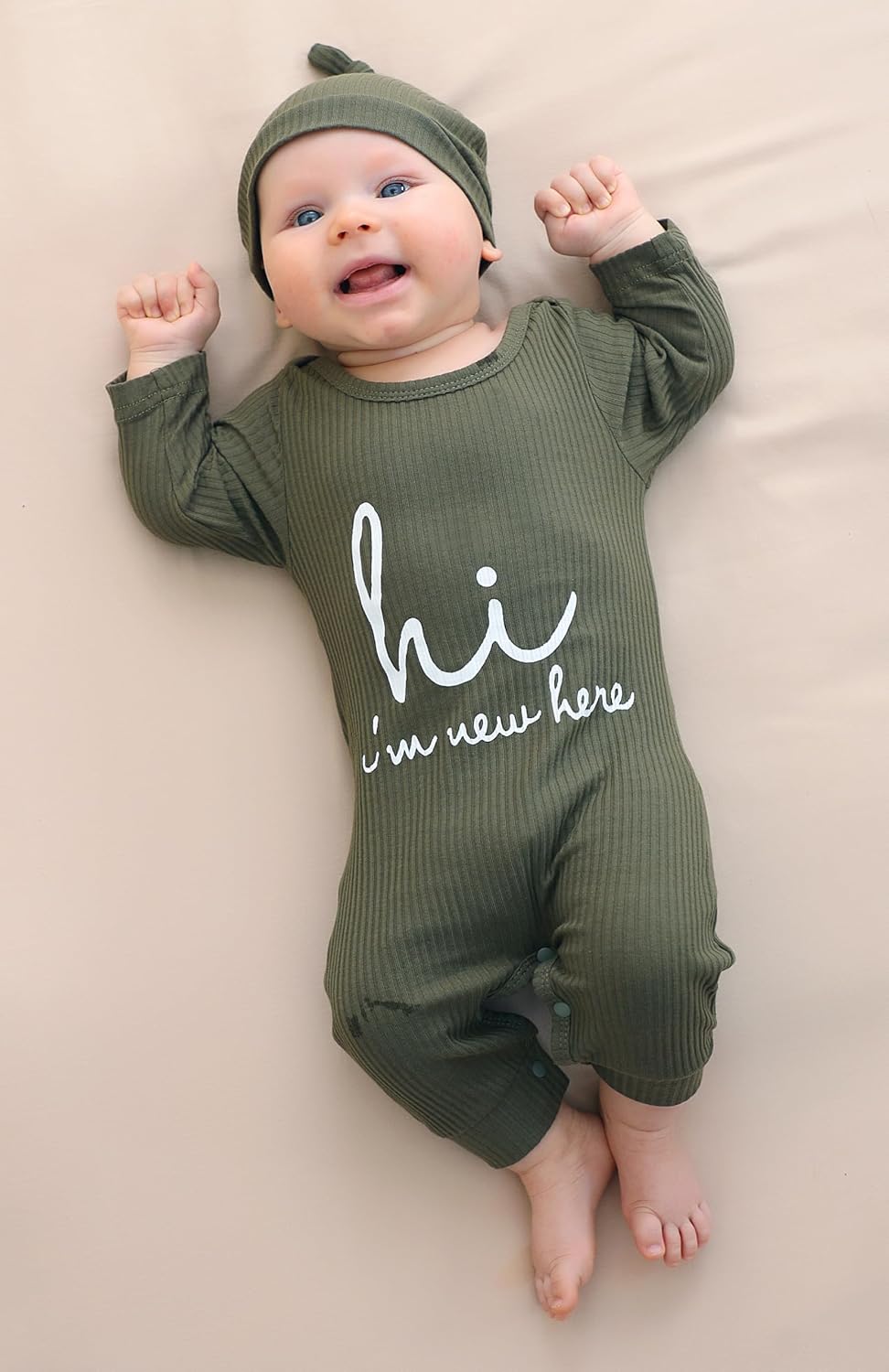 Newborn Baby Romper Hikido One-Piece romper 0-3months
