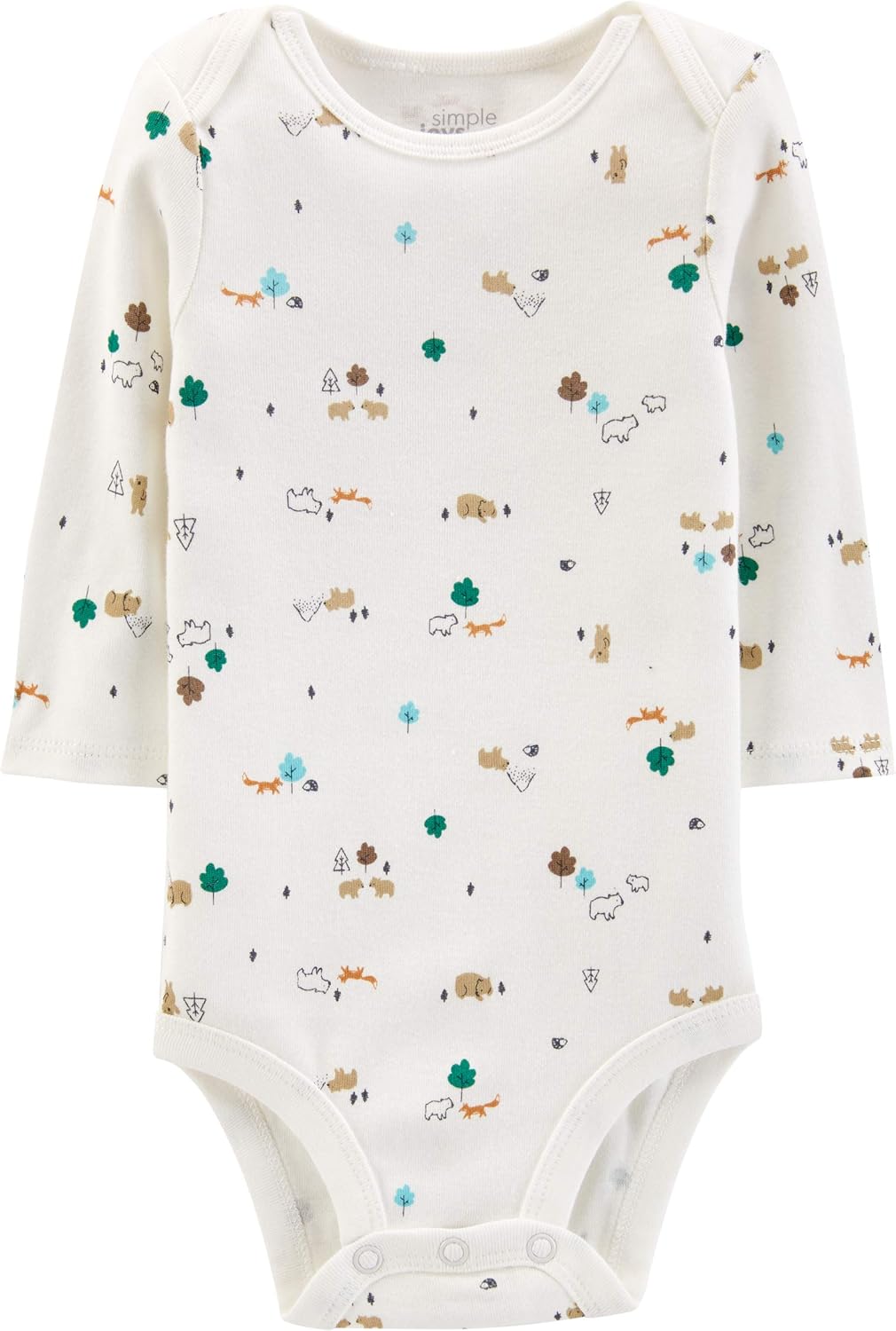 Simple Joys by Carters Unisex Long-Sleeve Bodysuit for Babies