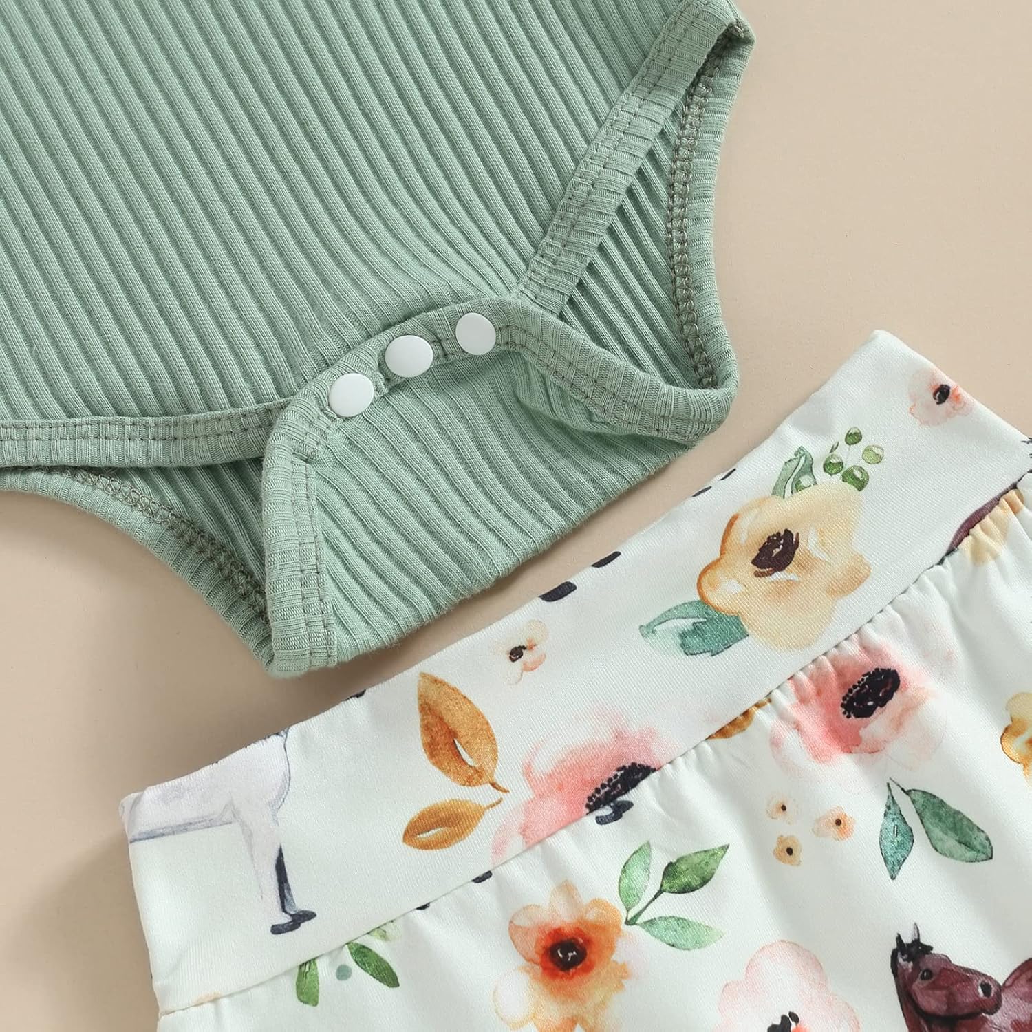 3-Piece Toddler Summer Romper Set