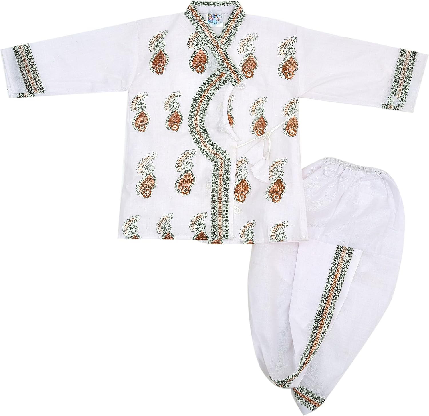 Full Sleeves Soft Cotton Kurta for Babies