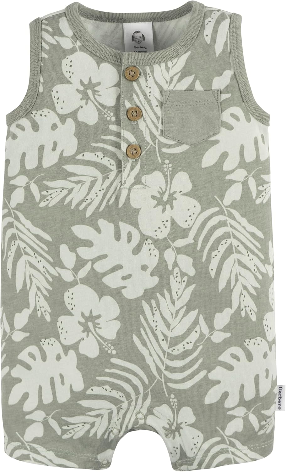Gerber Baby Boys Romper Set