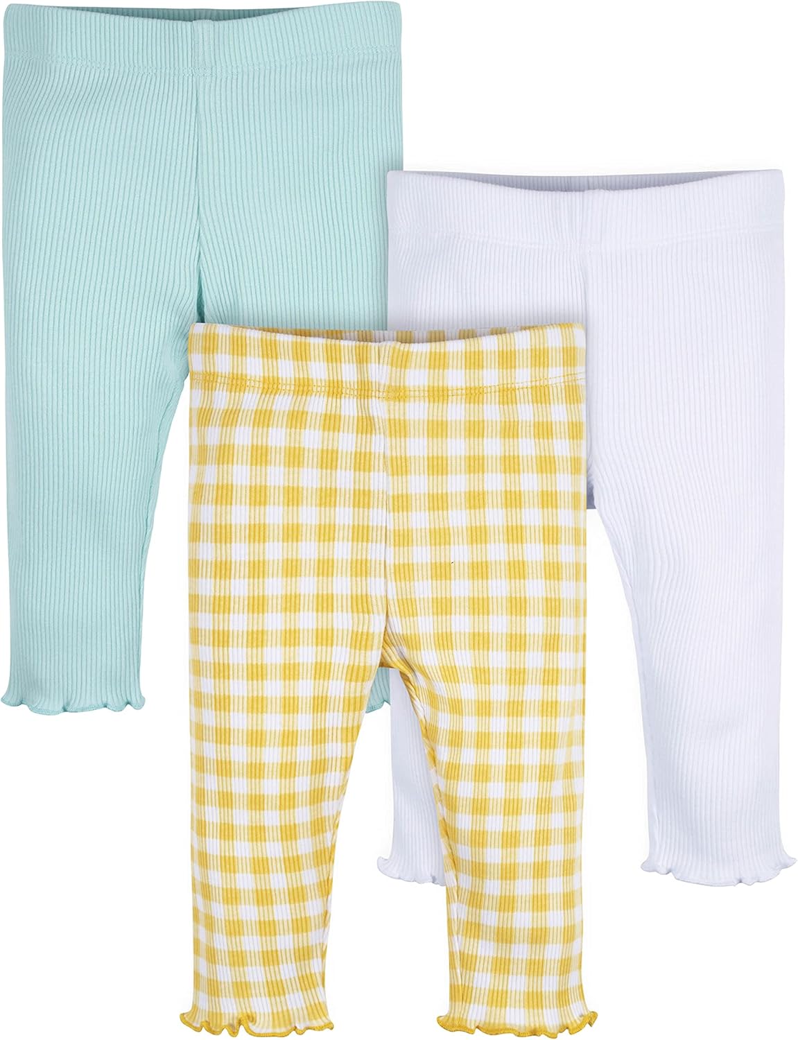 Gerber Baby Girls Toddler Multi-Pack Premium Leggings