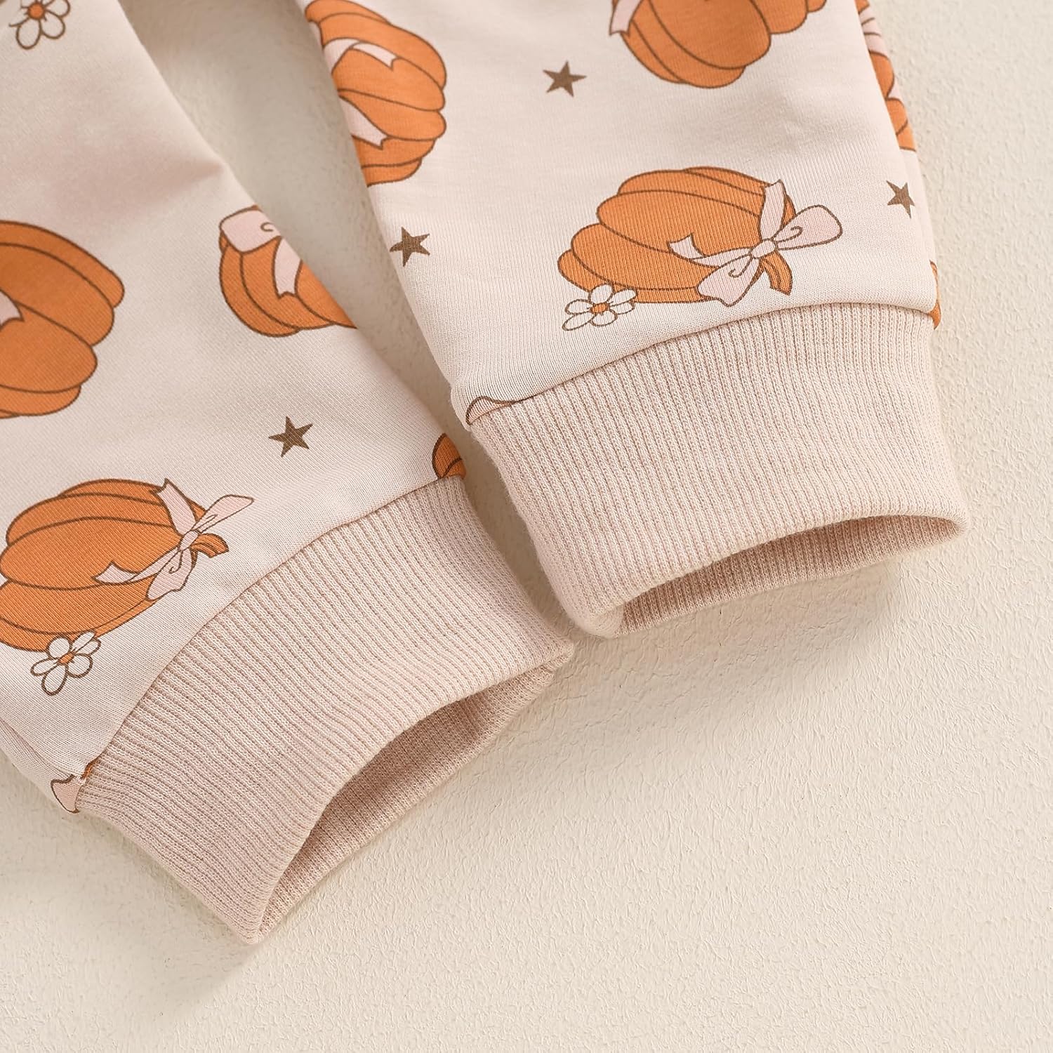 Halloween Spooky Toddler Outfit - Cute pumpkin Sweater Pants Set
