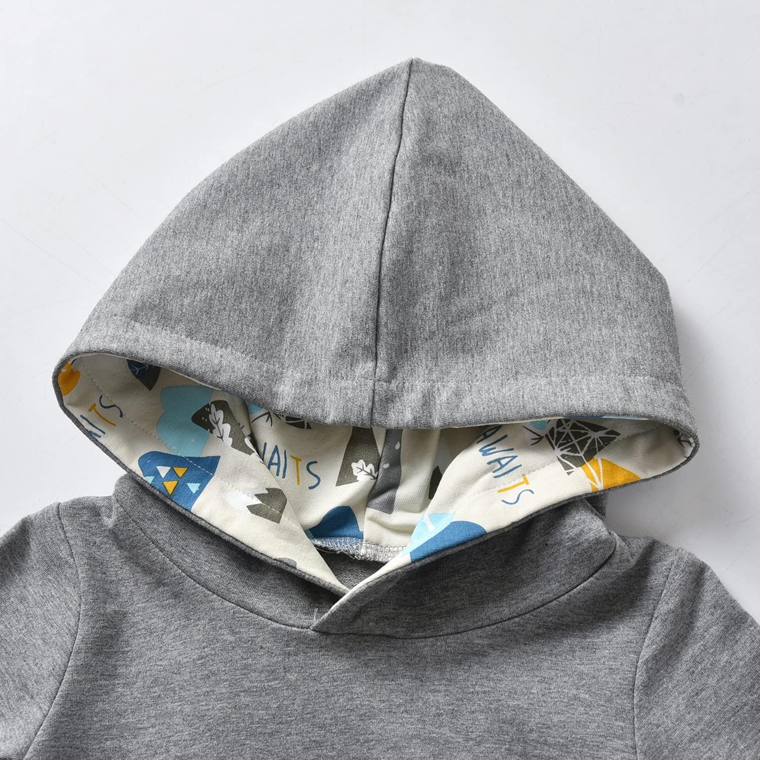 Derouetkia Toddler Bear Hoodie Set