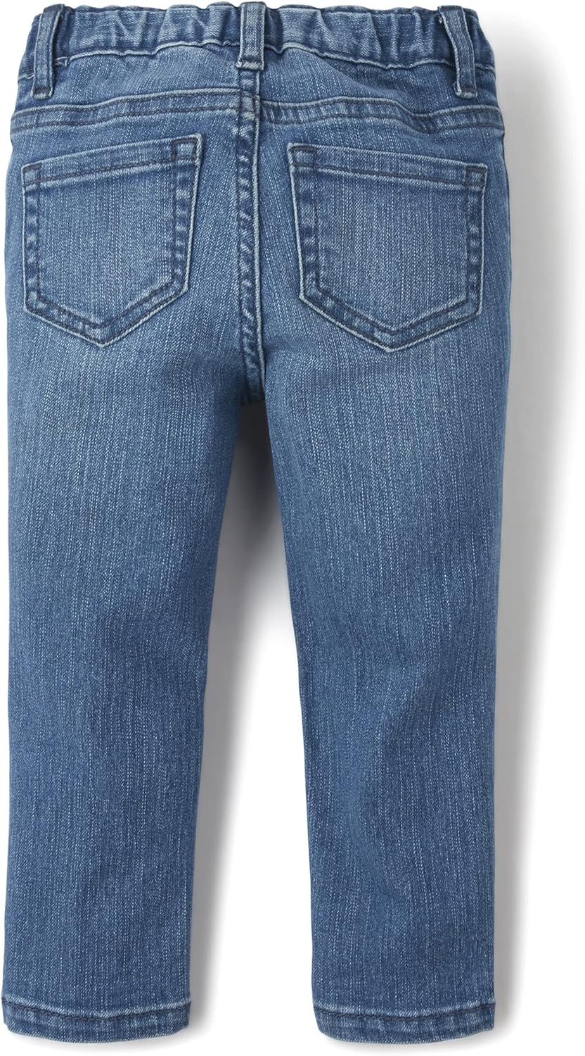 Soft Stretchy Jeans for Baby Girls