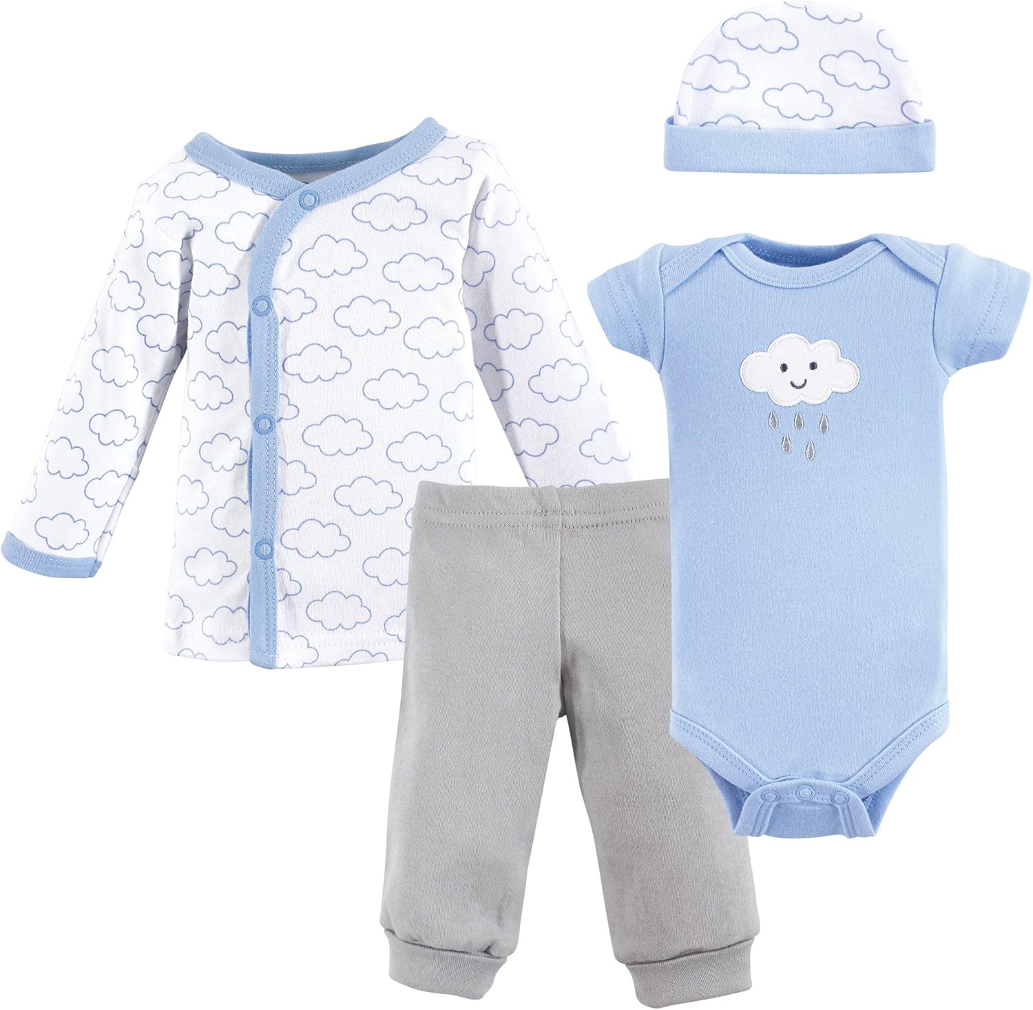 Luvable Friends Baby-Boy Cotton Preemie Layette Set