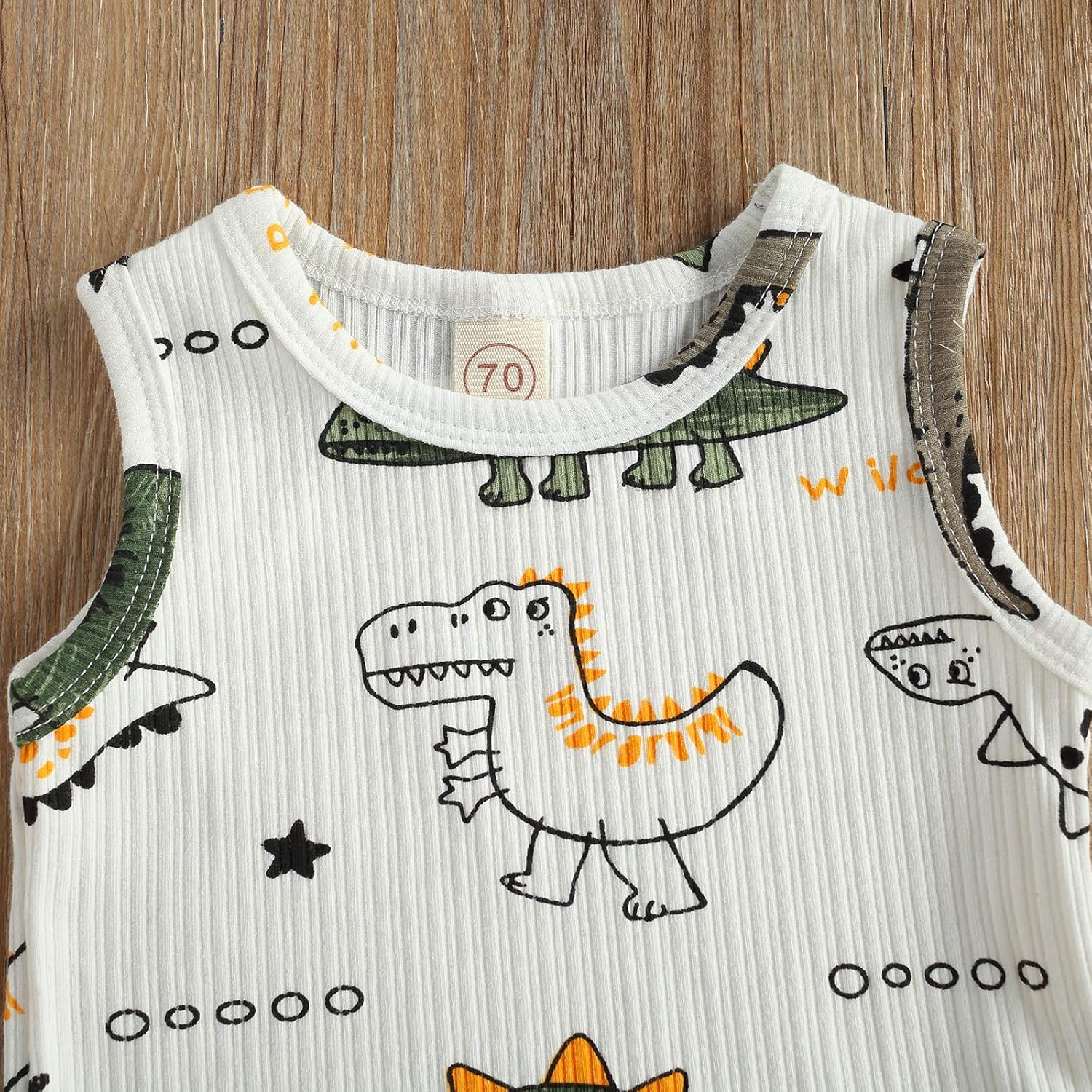 Ledy Champswiin dinosaur summer outfit set