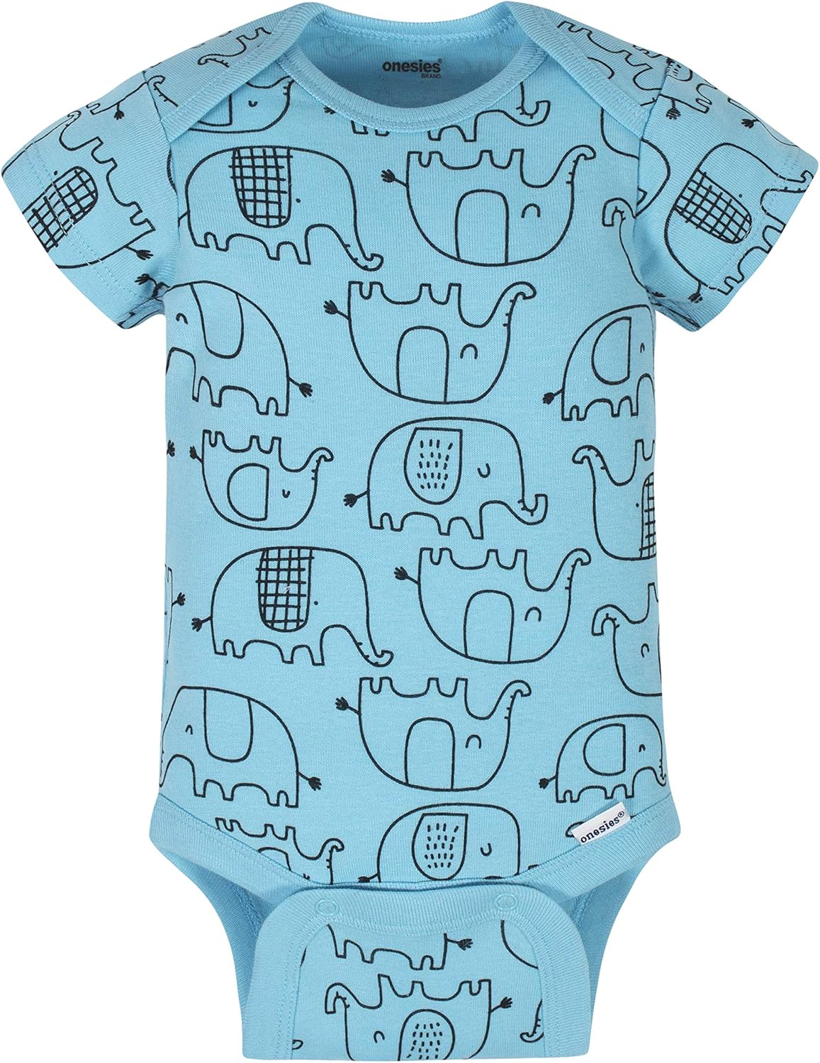 Soft Stretchy Unisex Baby Bodysuits Mix Match Set