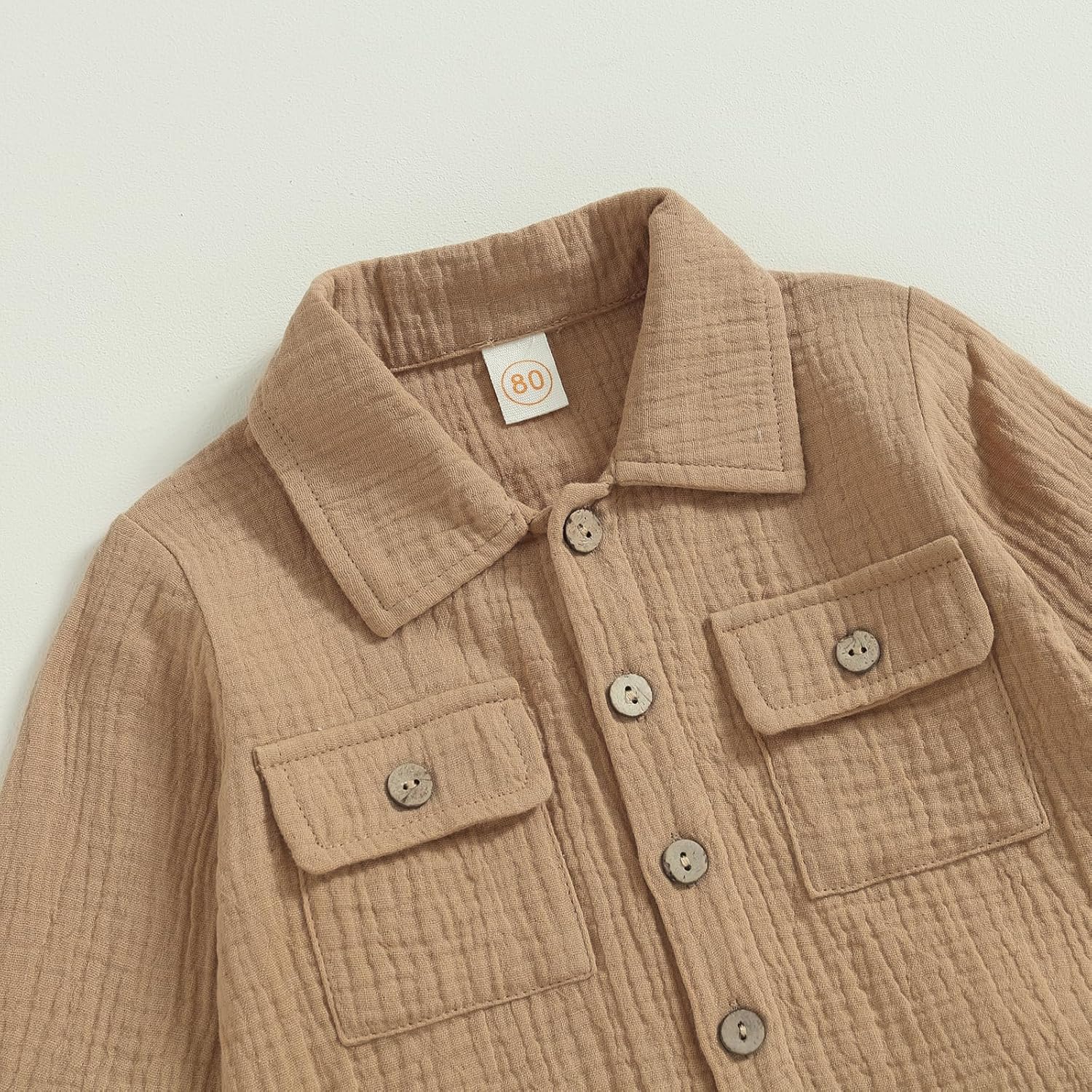 Cotton Linen Toddler Boys Girls Clothes