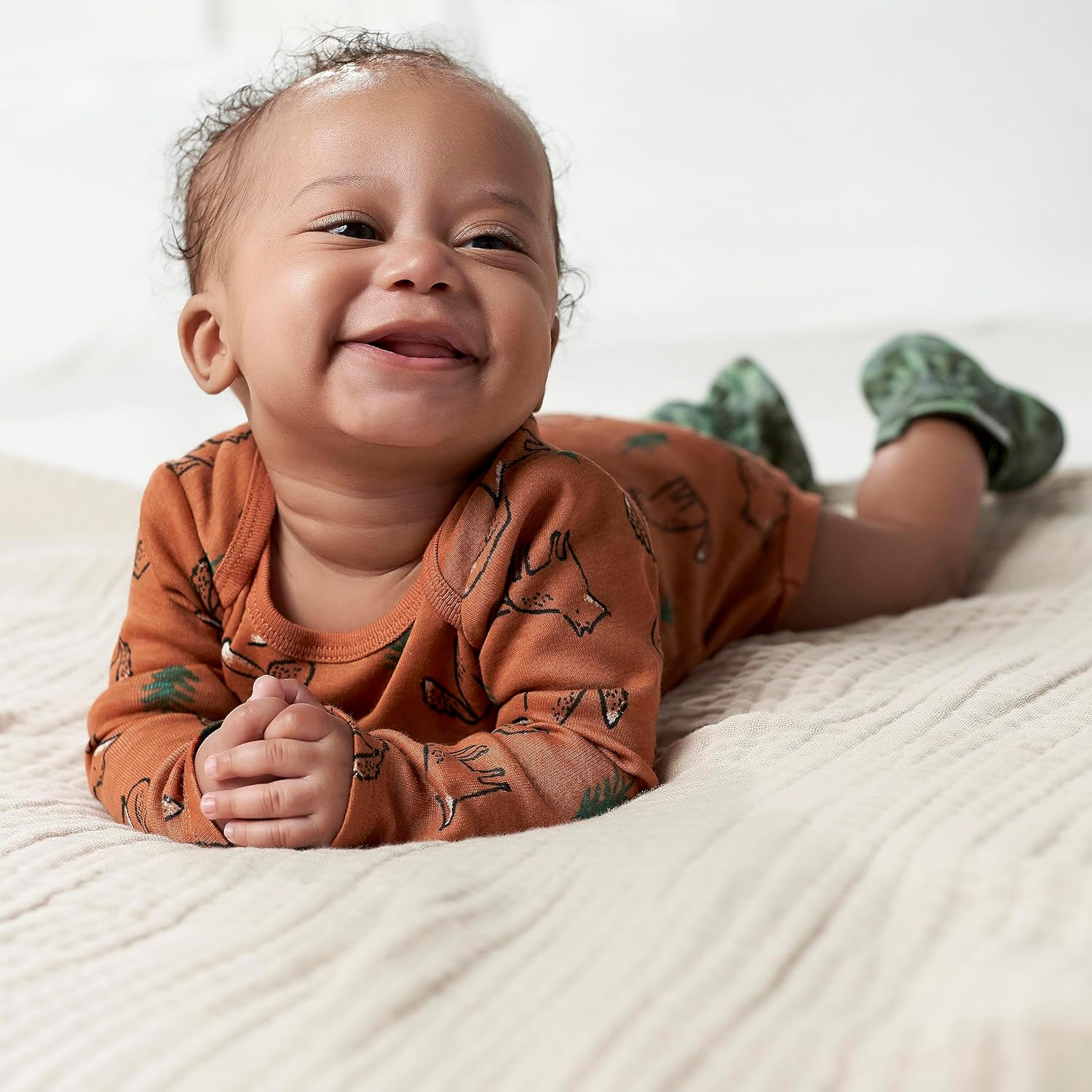 Gerber Baby Boys 6-Pack Long-Sleeve Onesies