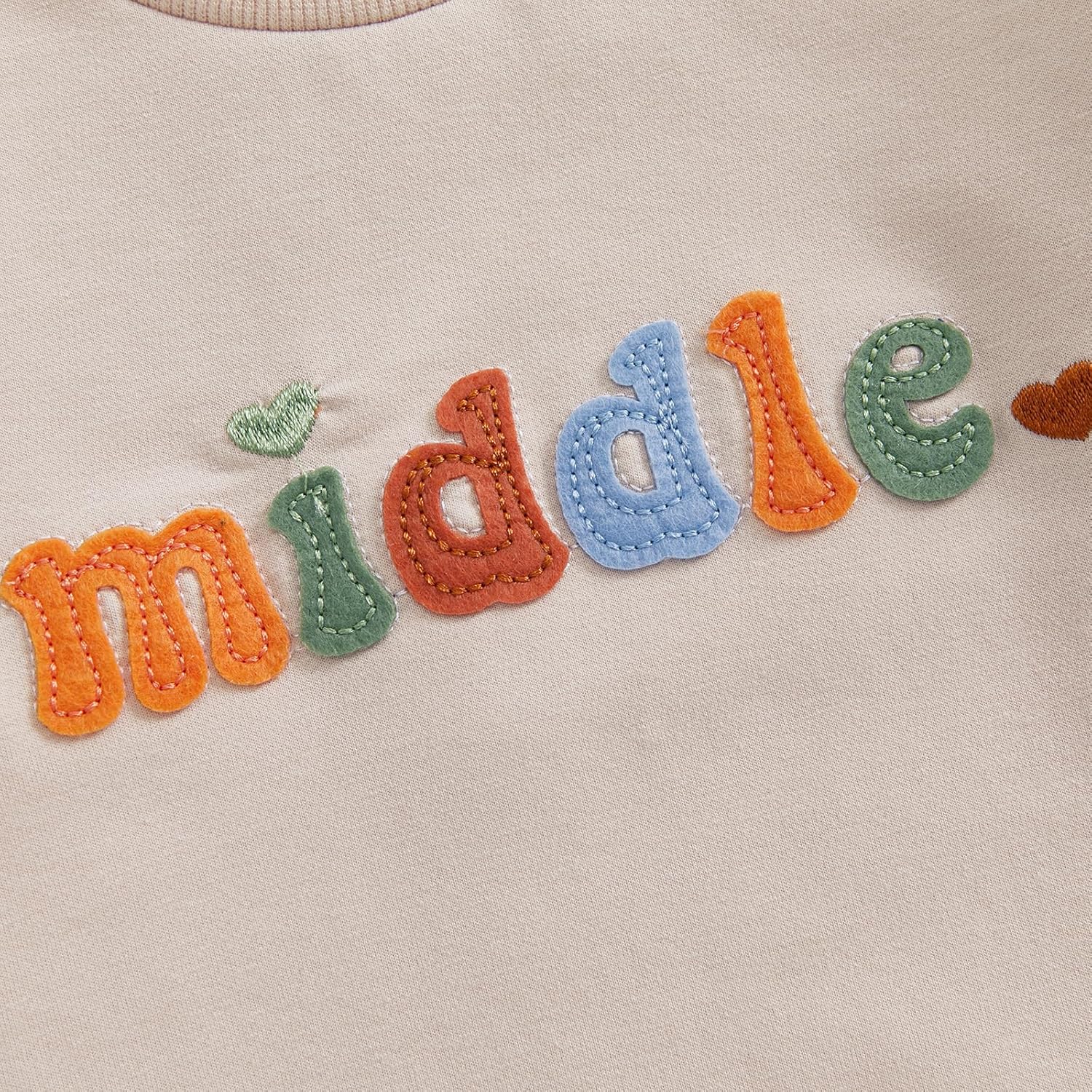 Big Middle Little Sibling Romper Set for Siblings