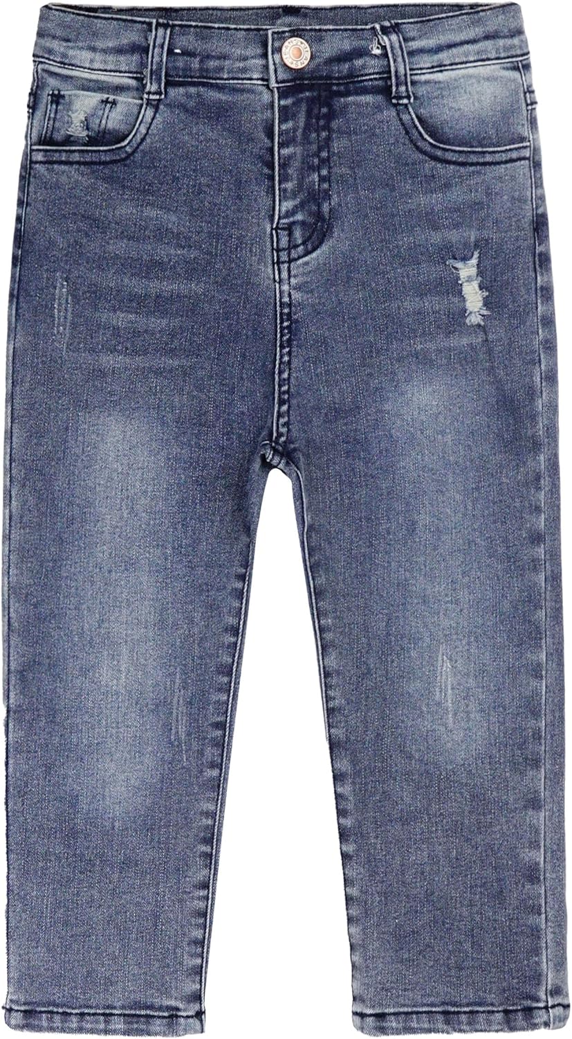 KIDSCOOL SPACE Kids Ripped Denim Jeans for Boys and Girls