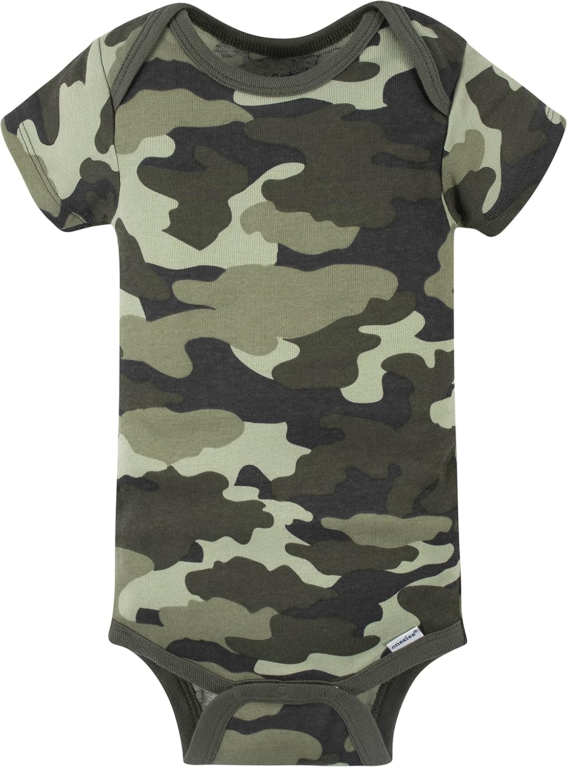Gerber Baby Boys Four-Pack Short Sleeve Onesies Bodysuits
