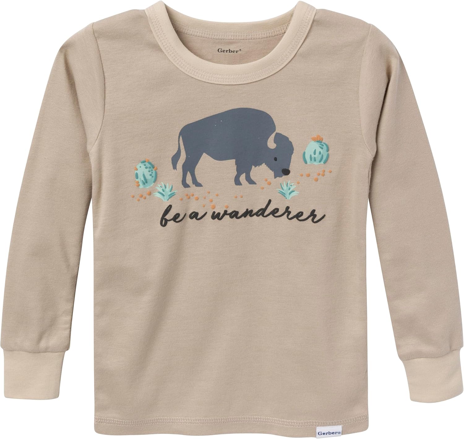 Gerber Toddler Pajama Set Soft Comfortable Easy to Wear