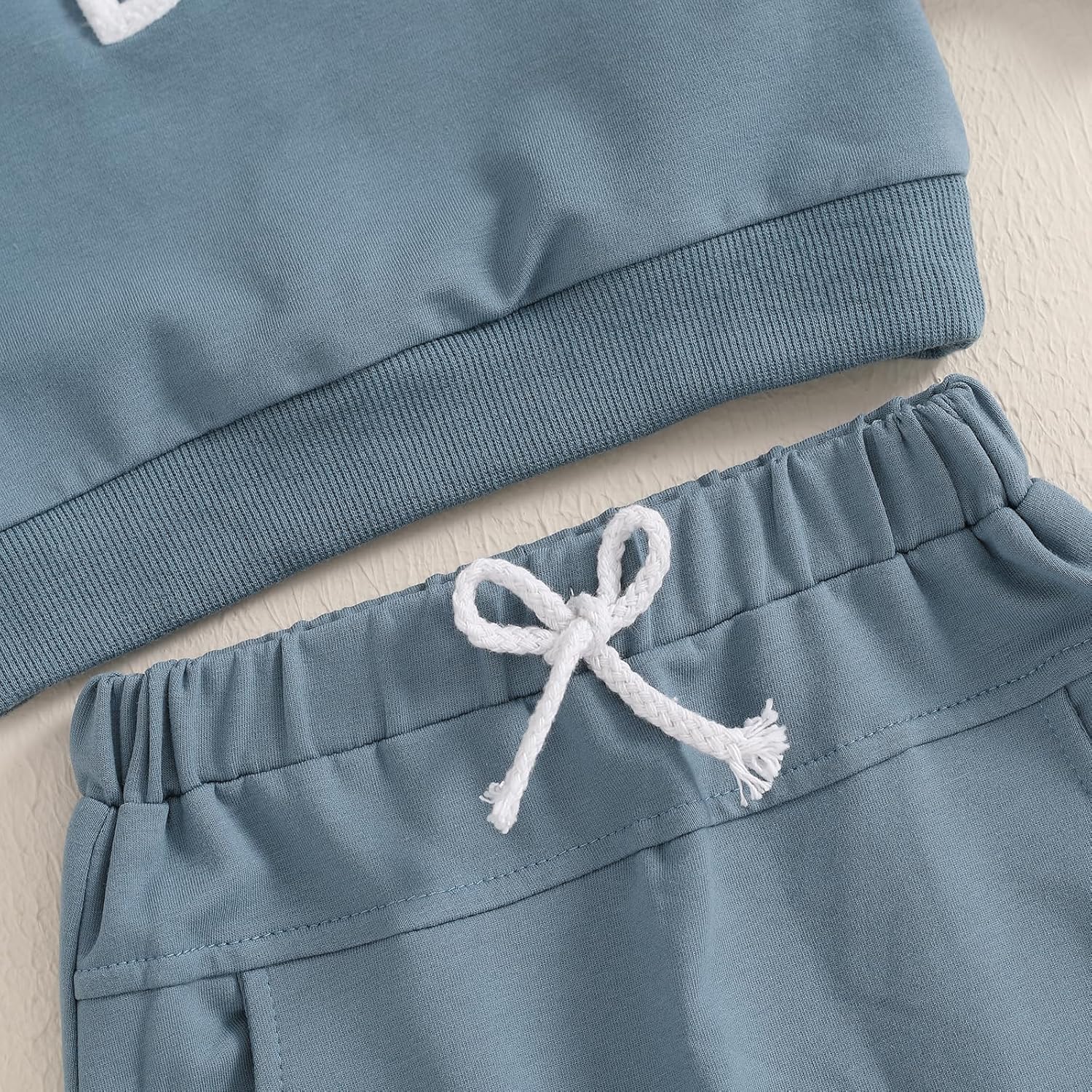 Cute Winter Outfit for Babies FallSpring Tee and Pants Set
