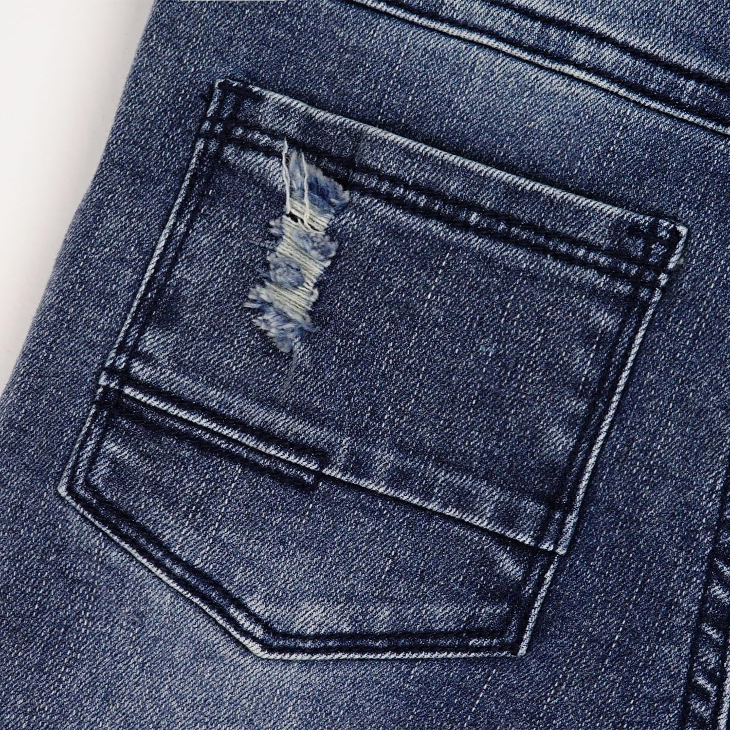 KIDSCOOL SPACE Kids Ripped Denim Jeans for Boys and Girls
