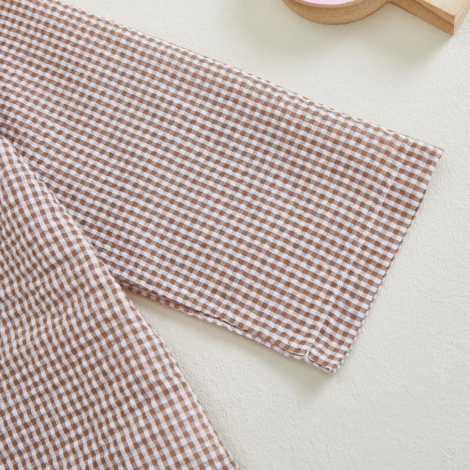 Adorable Plaid Outfit Set for Fall and Winter