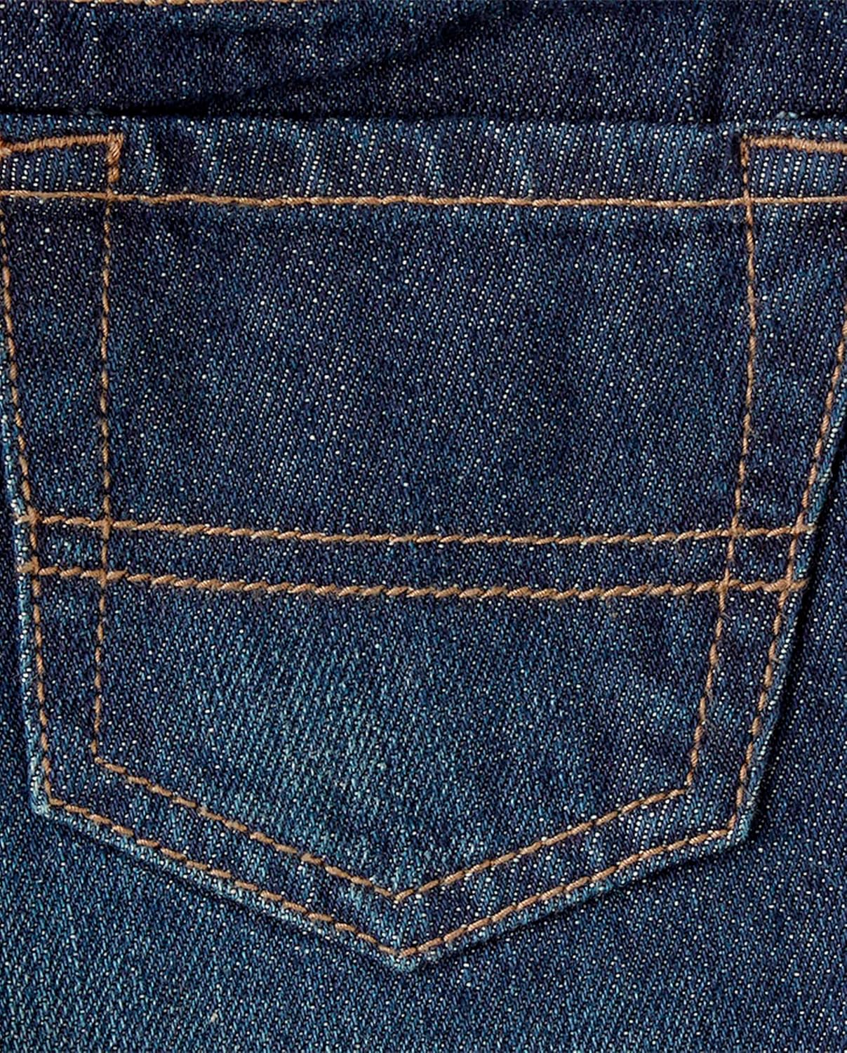 Perfect Creators Little Men Style - Boys Baby Straight Leg Pull On Jeans