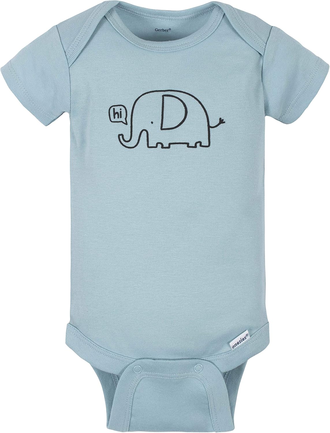 Gerber Baby Boys 8-Pack Short Sleeve Onesies Bodysuits
