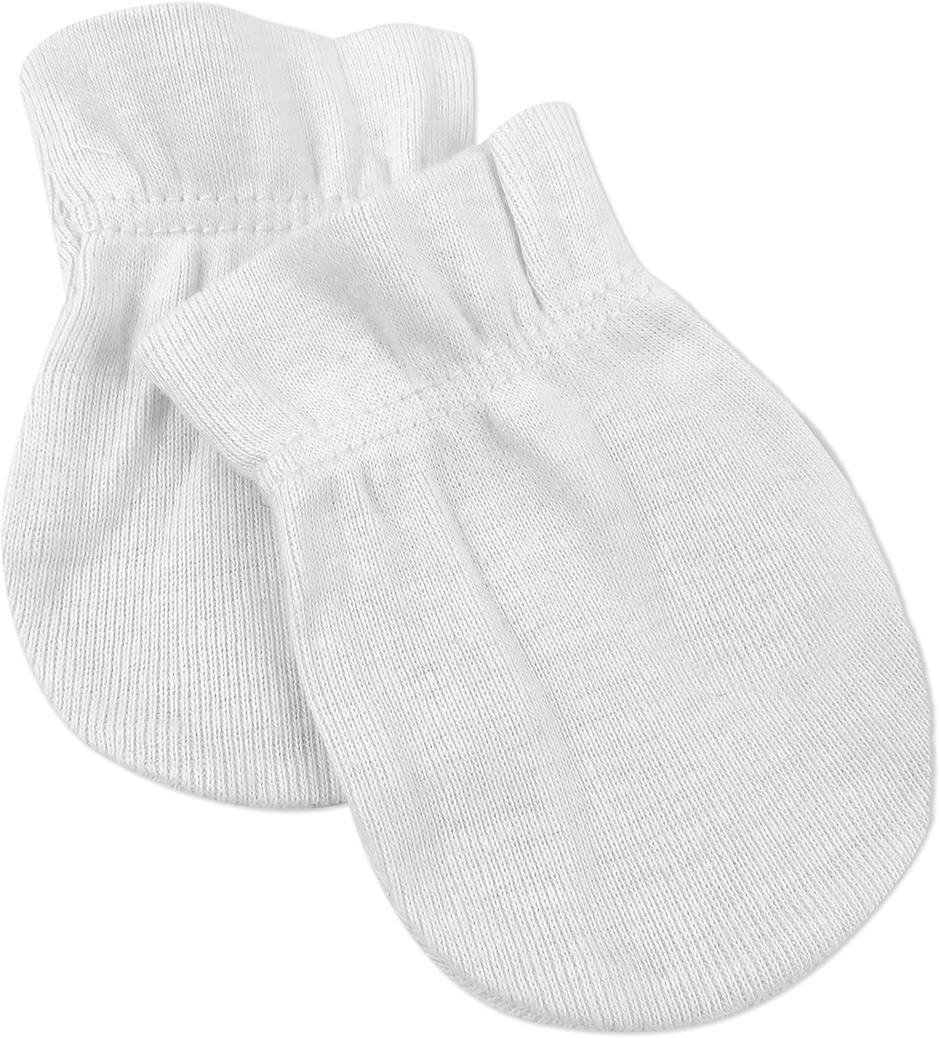 HonestBaby Organic Cotton Baby Mitts Set for Newborns