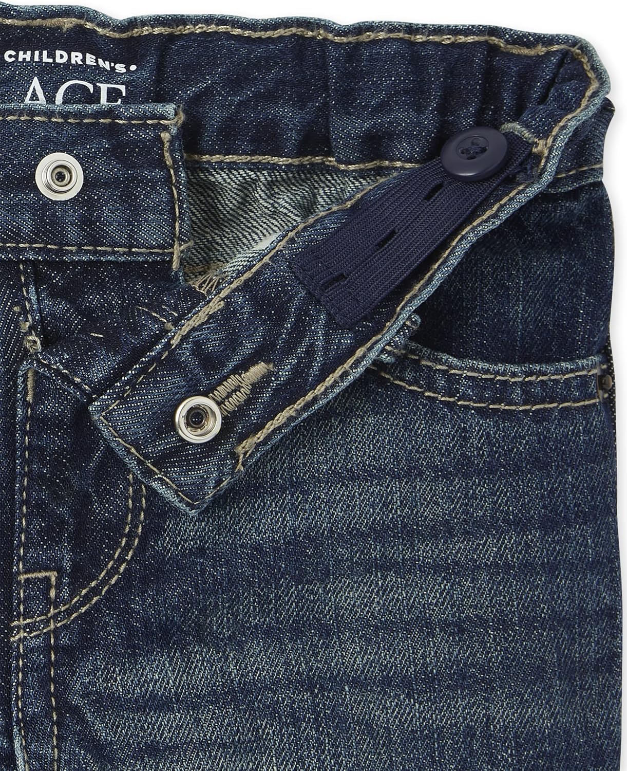 The Childrens Place Boys and Toddler Denim Shorts Breathable Comfortable
