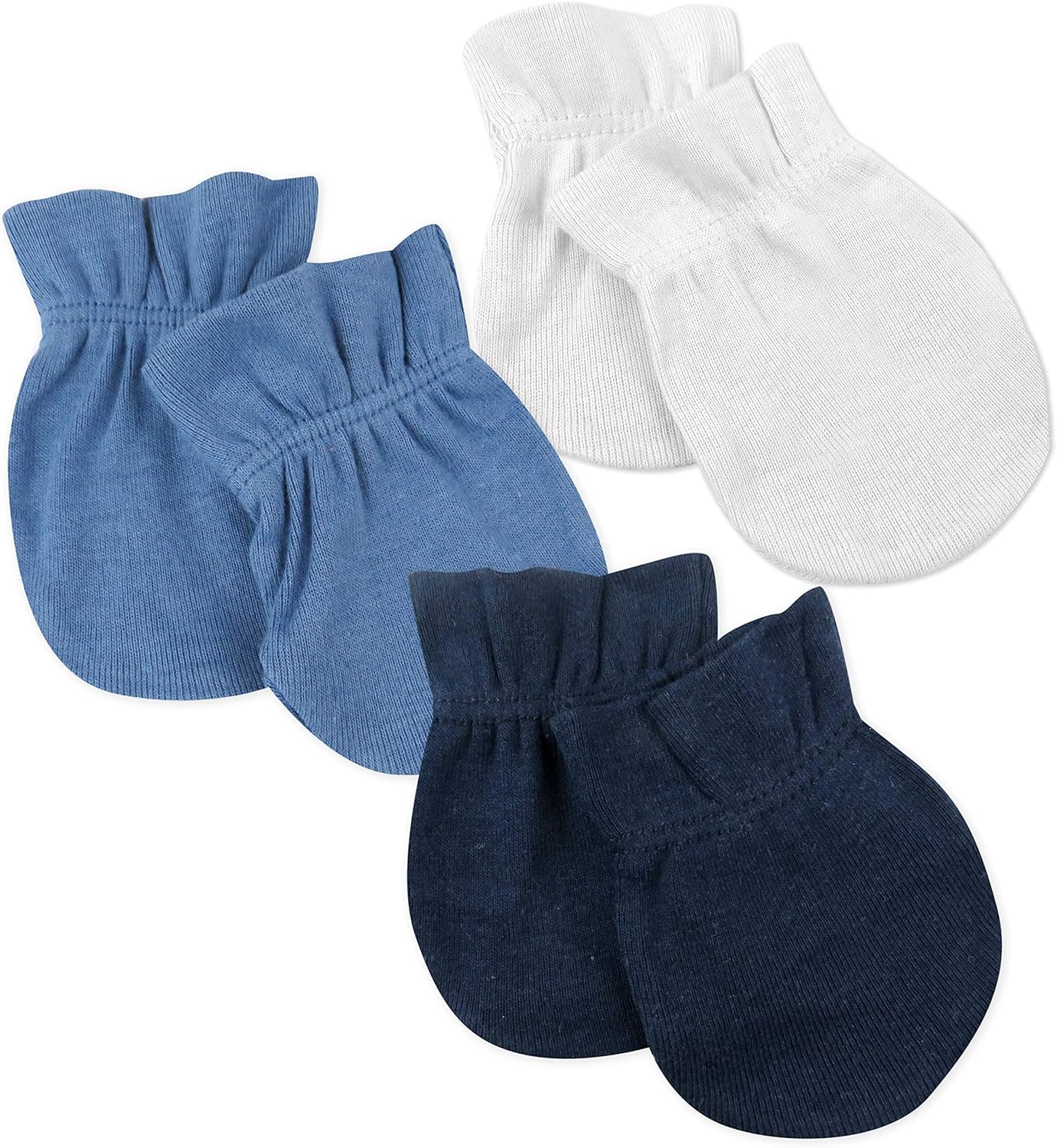 HonestBaby Organic Cotton Baby Mitts Set for Newborns