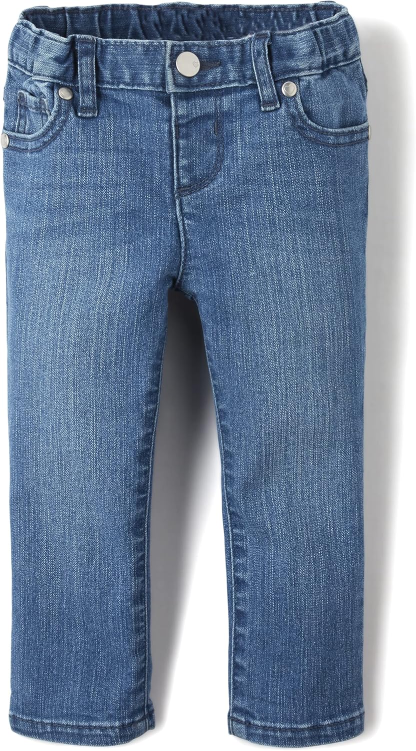 Soft Stretchy Jeans for Baby Girls