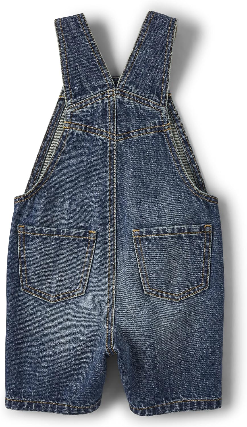 Bounce into Style The Childrens Place Baby Boys Denim Overall