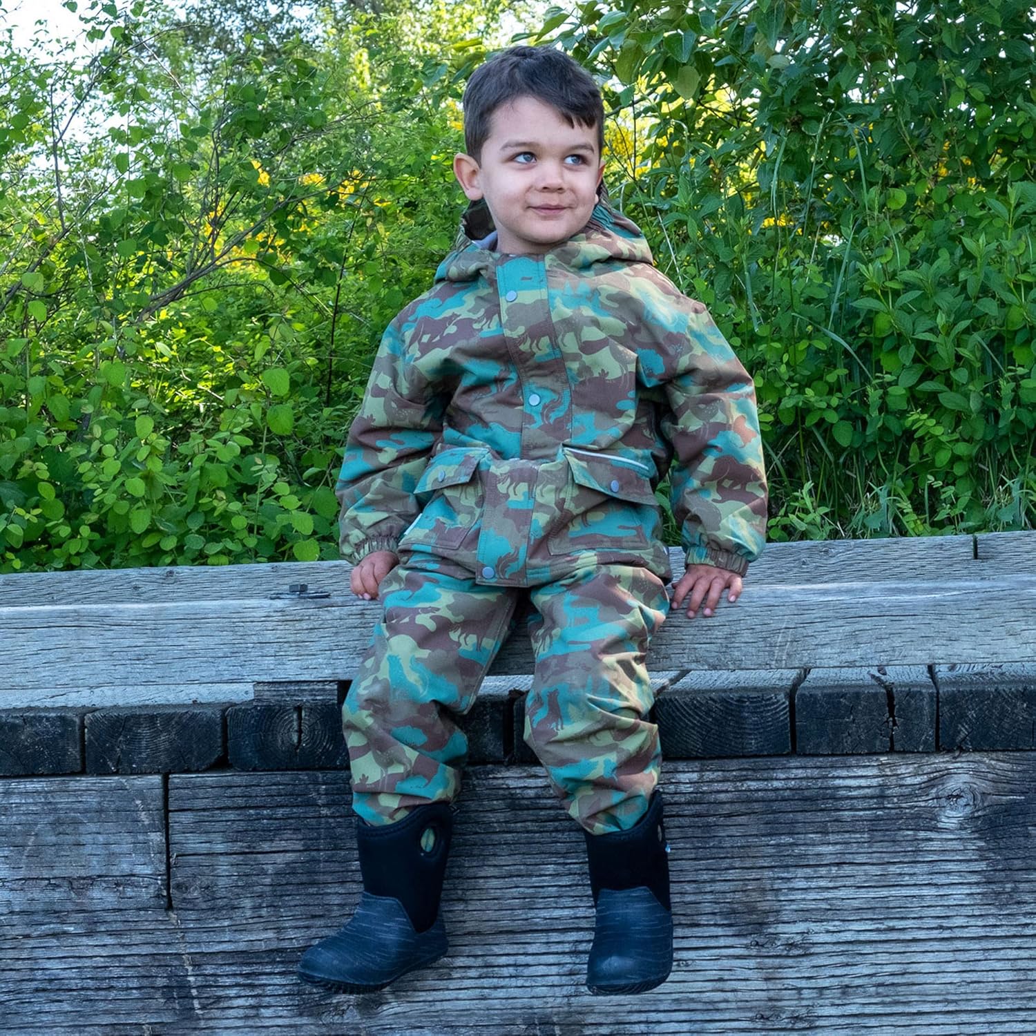 Warm and Dry Snow Pants for Kids Stayprotected SoftshellPants with Fleece Liner