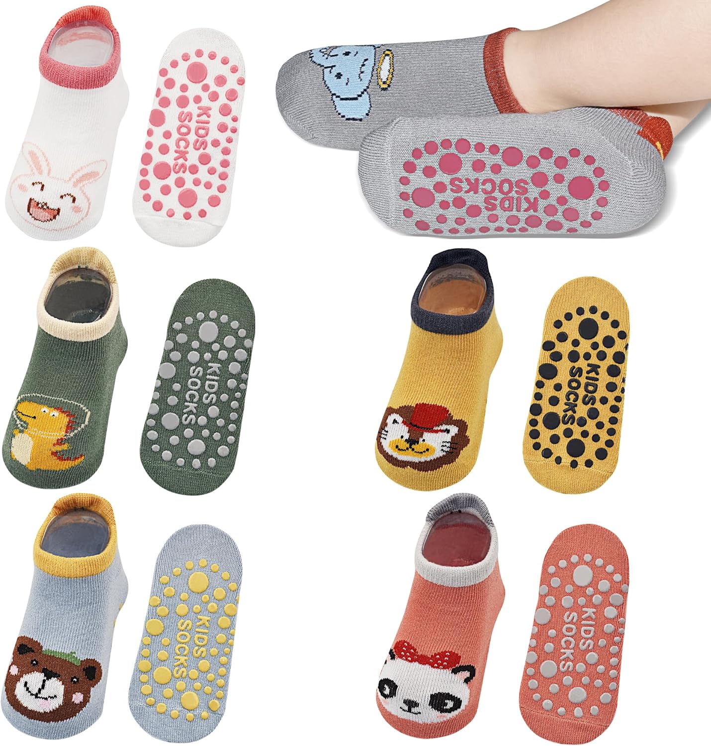 Soft Non-Slip Baby Socks for Toddlers