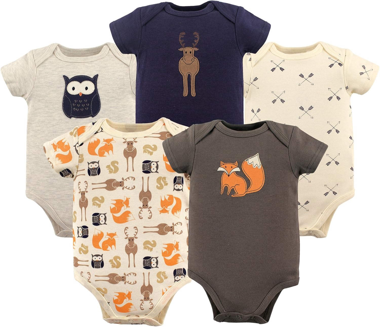 Hudson Baby cotton bodysuit for baby