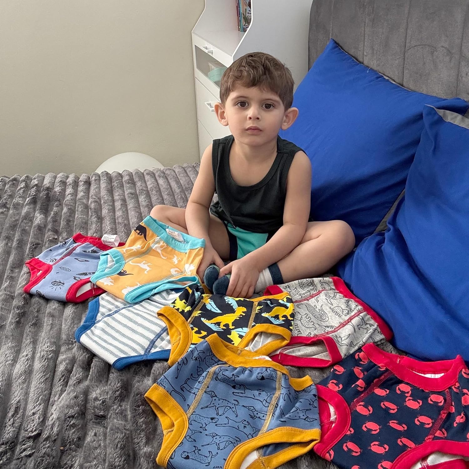 BIG ELEPHANT 10-Pack Potty Training Underwear for Kids