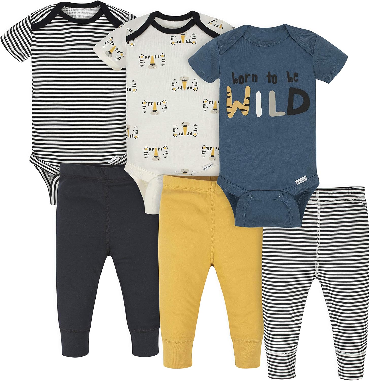 Unisex 3-Piece Outfit Bundle for Babies