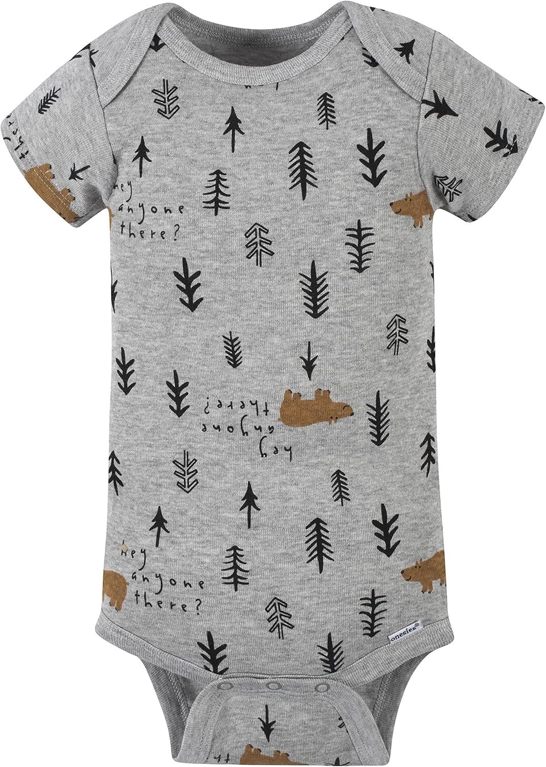 Gerber Baby Boys Four-Pack Short Sleeve Onesies Bodysuits