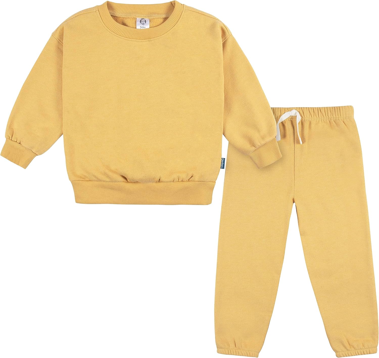 Gerber Baby Girls Toddler 2-Piece Fleece Sweater and Joggers