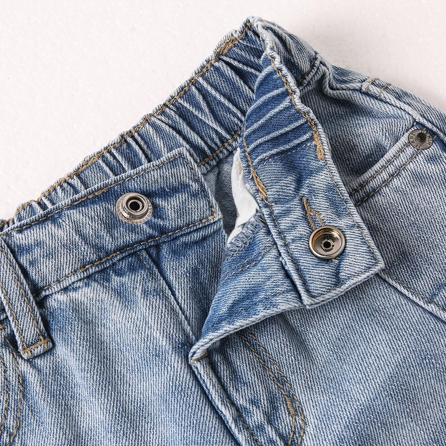 KIDSCOOL SPACE comparable ajustable ripped jeans for boys and girls