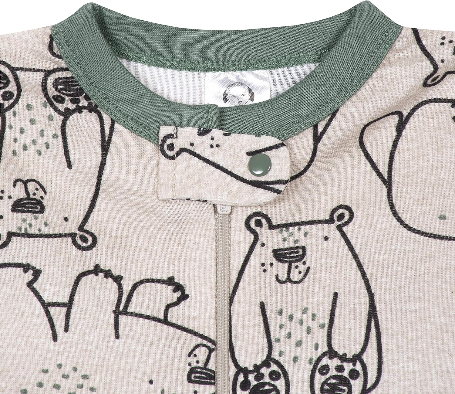 Gerber Baby Boys 4-Pack Pajamas for Safe Sleep