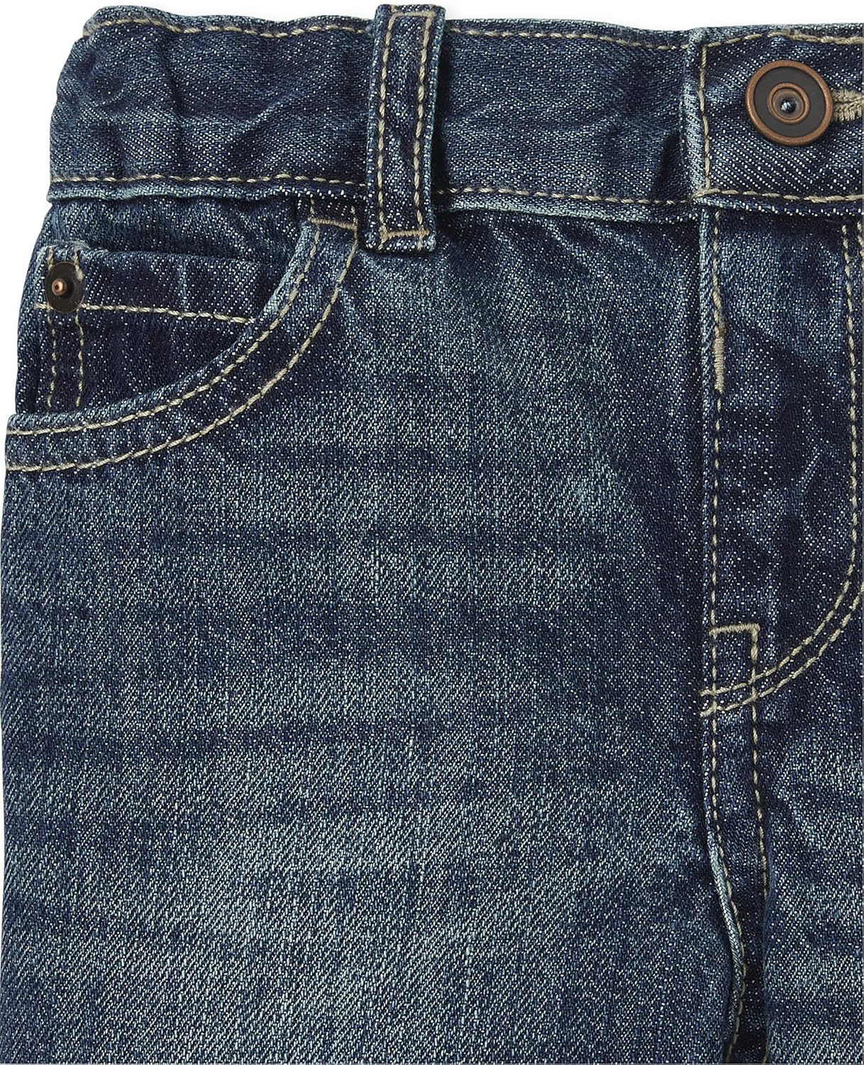 The Childrens Place Boys and Toddler Denim Shorts Breathable Comfortable