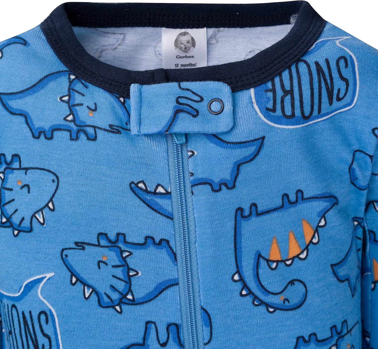 Gerber Baby Boys 2-Pack Footed Pajamas