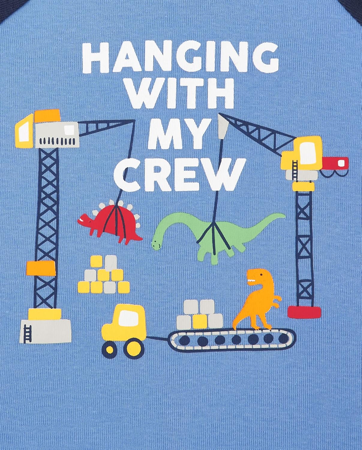 Premium Comfort Construction Vehicle Pajama Set for Boys